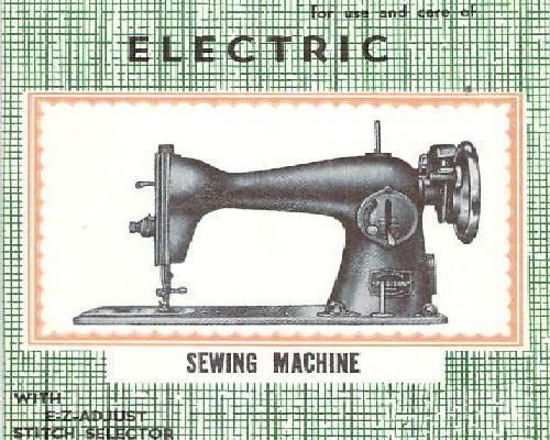 Precision Sewing Machine manual