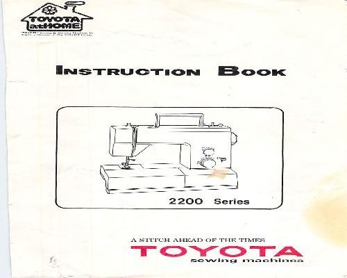 Toyota 2200 Series manual