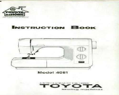 Toyota 4081 manual