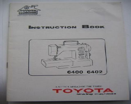Toyota 6400 6402 manual