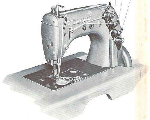 Union Special Industrial Sewing Machine Style 51400BP manual